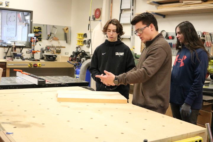 Genesis Centre woodshop at FRCS