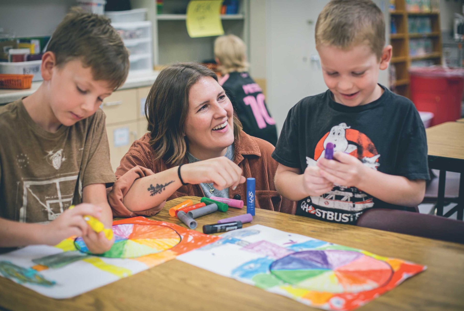 Elementary classroom at FRCS